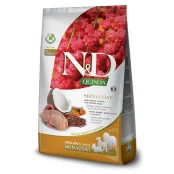 Сухий корм Farmina N&D Quinoa Skin&Coat Adult All Breeds для собак, при харчовій алергії, з перепелом, кіноа, кокосом та куркумой, 2.5 кг