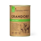 Вологий корм Grandorf Lamb & Turkey для дорослих собак, з ягнятком та індичкою, 400 г