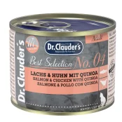 Влажный корм Dr.Clauder's Best Selection №4 для взрослых кошек, с курицей, лососем и киноа, 200 г