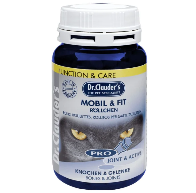 Витаминно-минеральный комплекс Dr.Clauder's Mobil & Fit Joint Rolls для кошек, костей, связок и суставов, 100 г