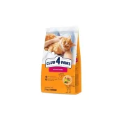 Сухий корм Клуб 4 Лапи Adult Cat Veal Premium для дорослих котів, з телятиною, 2 кг