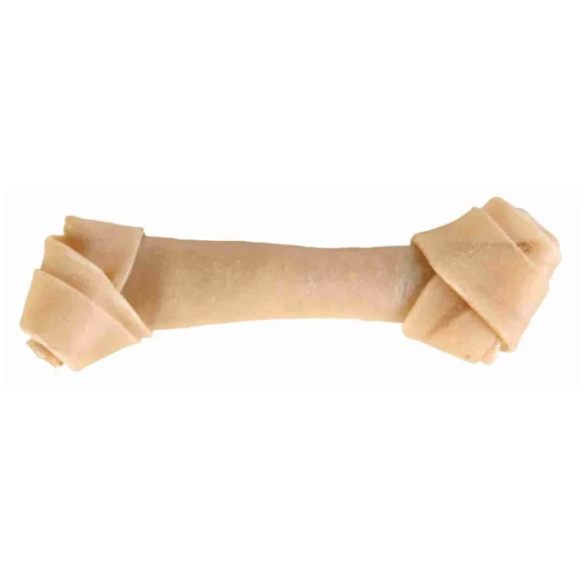 Косточки Trixie Knotted Chewing Bones для собак, натуральная кожа, 16 см, 65 г, 5 штук в упаковке