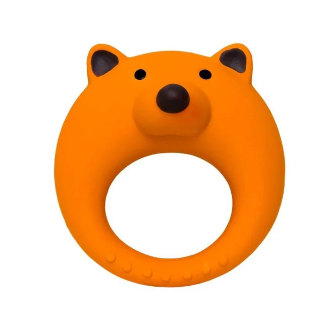 Игрушка Eastland Лиса для собак, латекс, 11 см