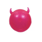 М'яч AnimAll Fun для собак чортик з пищалкою, 45 мм, рожевий