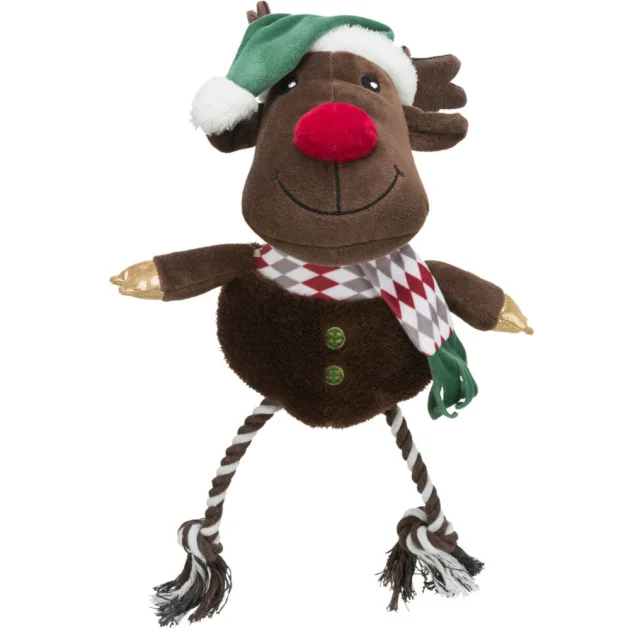 Іграшка Trixie Toy Christmas Різдвяний олень, для собак, плюш, 49 см