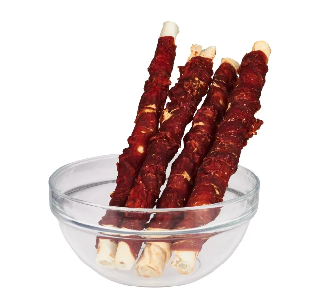 Лакомство AnimAll Snack для собак, сток с утиным филе, 25.5×3 см, 500 г
