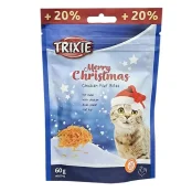 Лакомство Trixie Xmas Premio для кошек, кусочки из куриного филе, 60 г