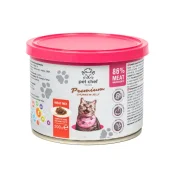 Консерви Pet Chef М'ясний мікс для дорослих котів, шматочки в желе, 200 г