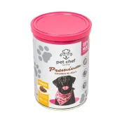 Консерви Pet Chef Chicken для дорослих собак, шматочки в желе, з куркою, 415 г