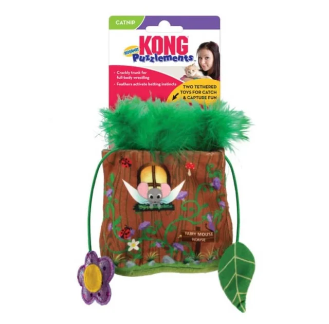 Игрушка KONG Puzzlements Hideaway для котов, тайник загадка, 8.89×13.34×15.24 см