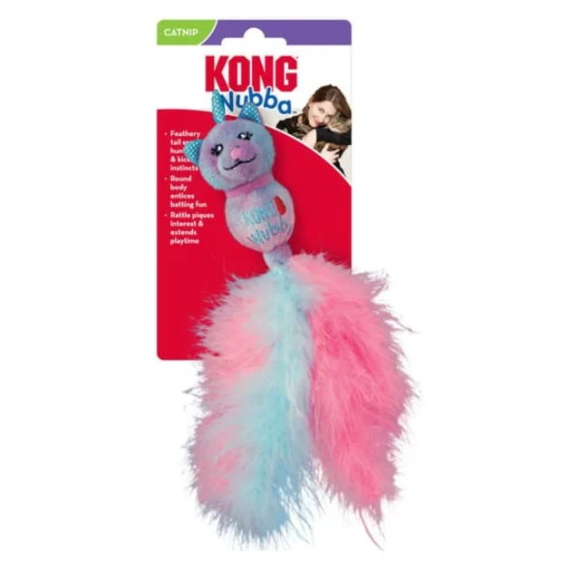 Игрушка KONG Wubba Caticorn для котов, дразнилка, 4.45×22.86 см