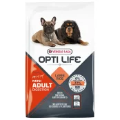 Сухий корм Versele-Laga Opti Life Adult Digestion Mini для собак з чутливим травленням міні та малих порід, ягня, лосось, 7.5 кг