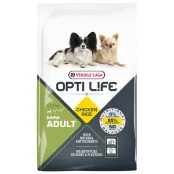 Сухий суперпреміум корм Versele-Laga Opti Life Adult Mini для собак міні та малих порід, курка, 7.5 кг
