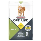 Сухий беззерновий суперпреміум корм Versele-Laga Opti Life Adult для котів, курка, 1 кг