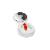Чехол для AirTag Waudog Silicone, силиконовый, светонакопительный, для ошейников и шлей, ширина 15-35 мм.