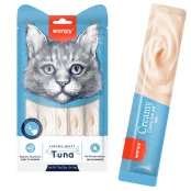 Рідкі ласощі Wanpy Creamy Lickable Treats Tuna, для котів, тунець, 70 г