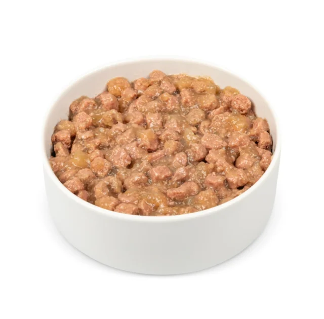 Консерви Pet Chef Chicken для дорослих котів, шматочки в желе, з куркою, 415 г