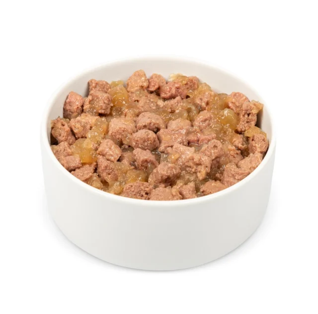 Консерви Pet Chef Beef для дорослих собак, шматочки в желе, з яловичиною, 415 г