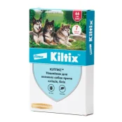 Нашийник Elanco Kiltix проти бліх та кліщів для собак, 66 см