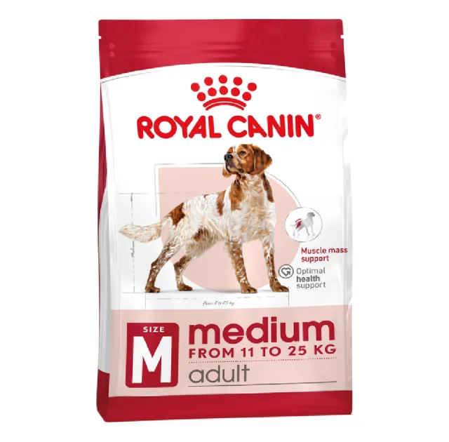 Сухой корм Royal Canin Medium Adult для собак средних пород, 15 кг