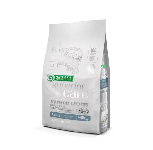 Сухий беззерновий корм Nature's Protection Superior Care для дорослих собак великих порід, 1.5 кг