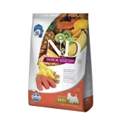 Повнораціонний низькозерновий сухий корм Farmina N&D Tropical Selection, для дорослих собак дрібних порід, з лососем та тропічними фруктами, 5 кг