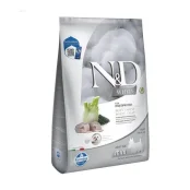 Сухой беззерновой корм Farmina N&D White для собак мелких пород с белой шерстью с сибасом, спирулиной и фенхелем, 5 кг