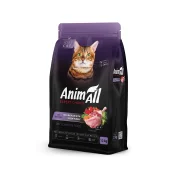 Сухий корм AnimAll для дорослих котів, зі свіжою індичкою та качкою, 12 кг
