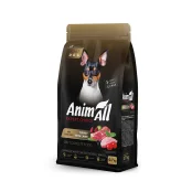 Сухий корм AnimAll для дорослих собак малих порід, зі свіжою індичкою та ягням, 700 г