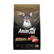 Сухий корм AnimAll для дорослих собак малих порід, зі свіжою індичкою та ягням, 12 кг