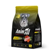 Сухий корм AnimAll для собак, зі свіжою куркою, 2.5 кг