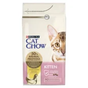 Сухий корм Purina Cat Chow Kitten для кошенят, з куркою, 1.5 кг