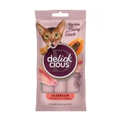 Ласощі Delickcious для котів, дорада з додаванням папаї, 60 г