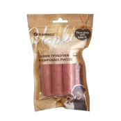 Лакомство Flamingo для собак, утиные трубочки, фаршированные рисом, 75 г