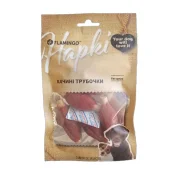 Лакомство Flamingo для собак, утиные трубочки 7,5 см, 75 г