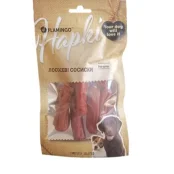 Лакомства Flamingo Сосиски с мясом лосося, для собак, 75 г