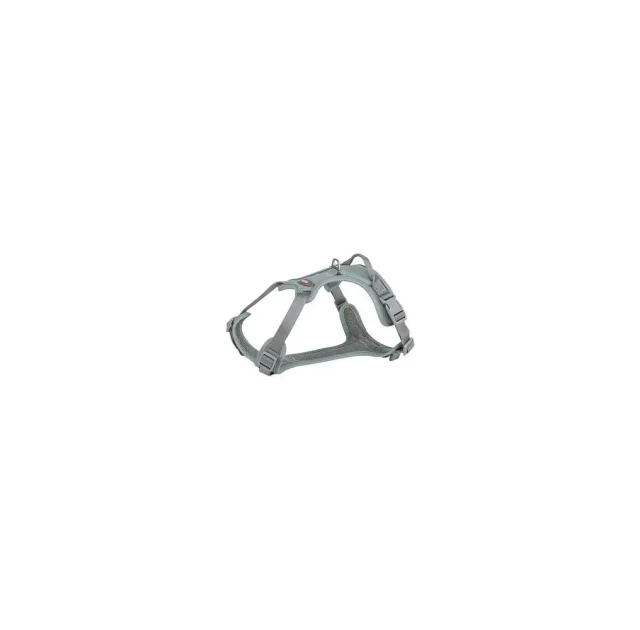 Шлея Trixie "Premium active" для собак, графит, M-L: 60-75см/25мм