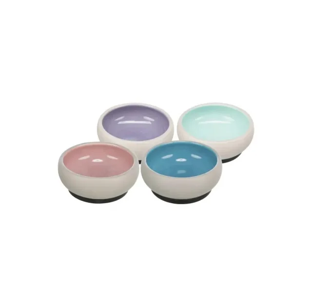 Миска керамическая Trixie для собак с резиновой кромкой, 0.6л/14см