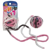 Іграшка CattyMan Caddice Ball м’яч з довгим хвостом, для котів, рожевий