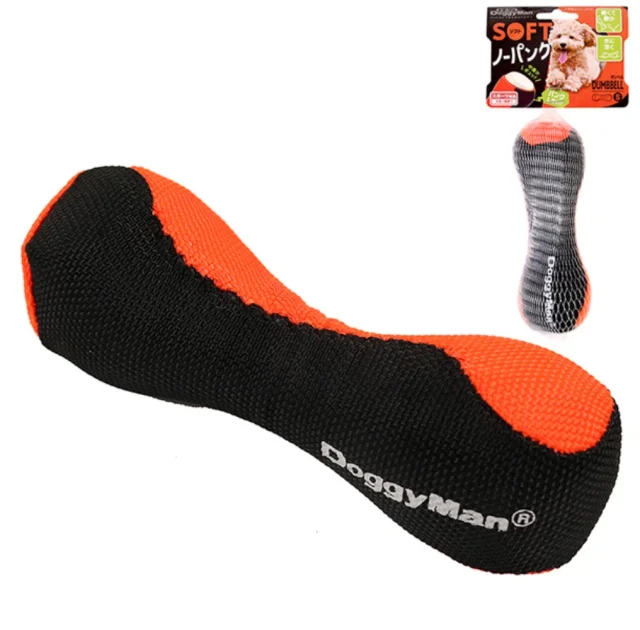 Іграшка DoggyMan Soft Dumbbell для собак, гантель з наповнювачем, S, 6 см