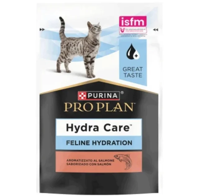 Влажный корм Purina PRO PLAN Hydra Care для взрослых котов для увеличения потребления жидкости, с лососем, 75 г