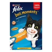 Лакомство FELIX DeliMoments для кошек, жидкие, з курицей, 4×10 г