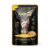 Вологий корм AnimAll  для собак, курка, 80 г