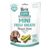 Ласощі Brit Care Mini Treats True Breath для собак малих порід, для зубів і свіжості подиху, 7 шт./120 г