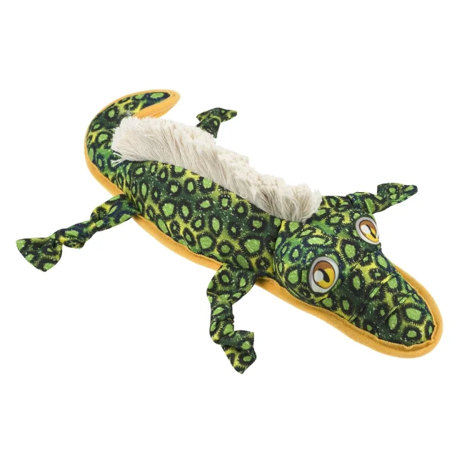 Іграшка AnimAll GrizZzly Алігатор з пищалкою для собак, матеріал Oxford, 36×12 см