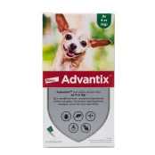 Краплі від бліх і кліщів Elanco Advantix для собак вагою до 4 кг, ціна за 1 піпетку