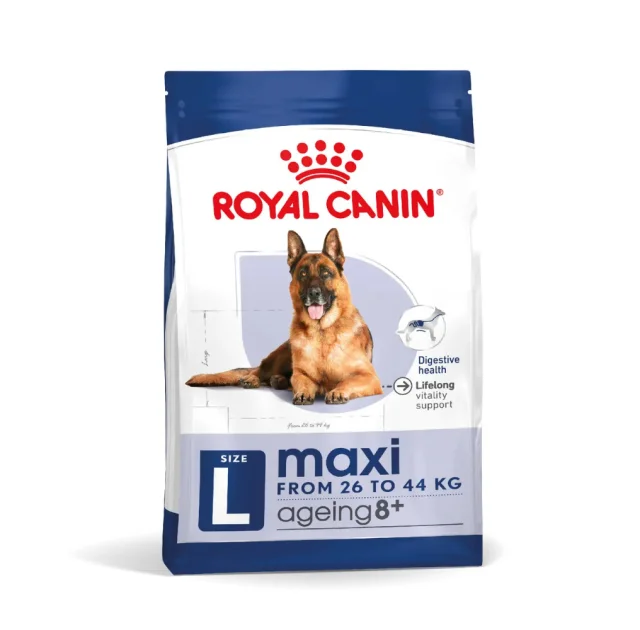 Сухой корм Royal Canin Maxi Ageing 8+ для собак крупных пород старше 8 лет, 15 кг