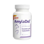 Харчова добавка Dolfos AmylaDol для котів і собак, 90 табл.