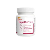 Таблетки Dolfos HepaDol Mini для здоров'я печінки для собак дрібних порід та котів, 60 таб