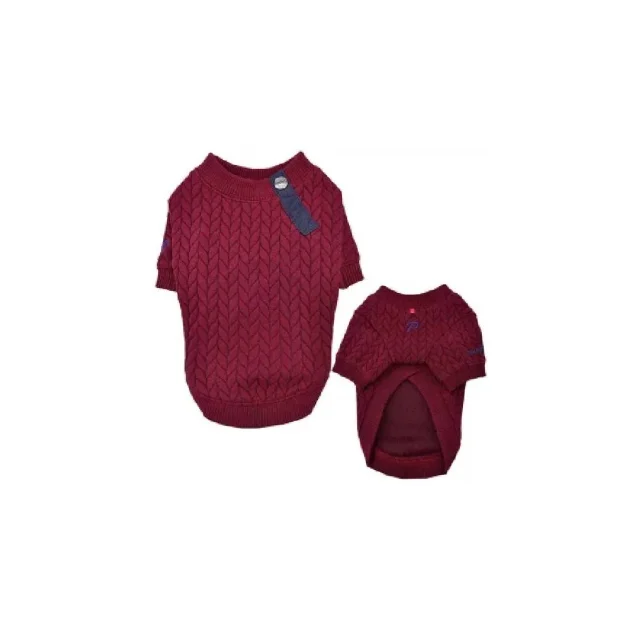 Светр Puppia Landon для собак, розмір XL, бордовий